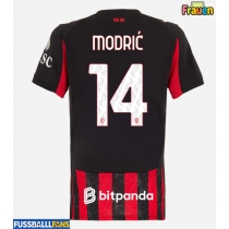AC Milan Luka Modric #14 Heimtrikot Frauen 2025-26 Kurzarm